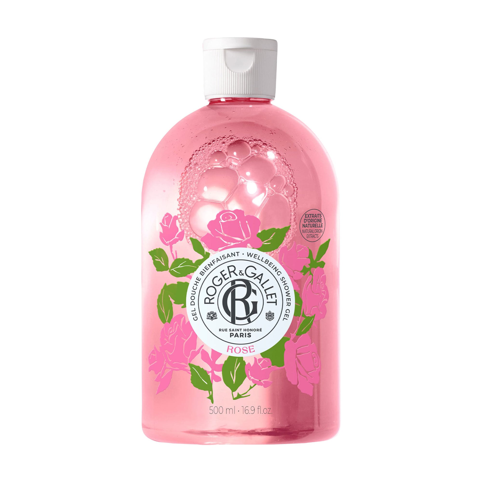 Парфумований гель для душу Roger &amp; Gallet Rose жіночий, 500 мл